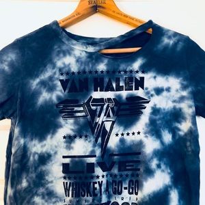 ⚡️Van Halen⚡️tie-die T-shirt